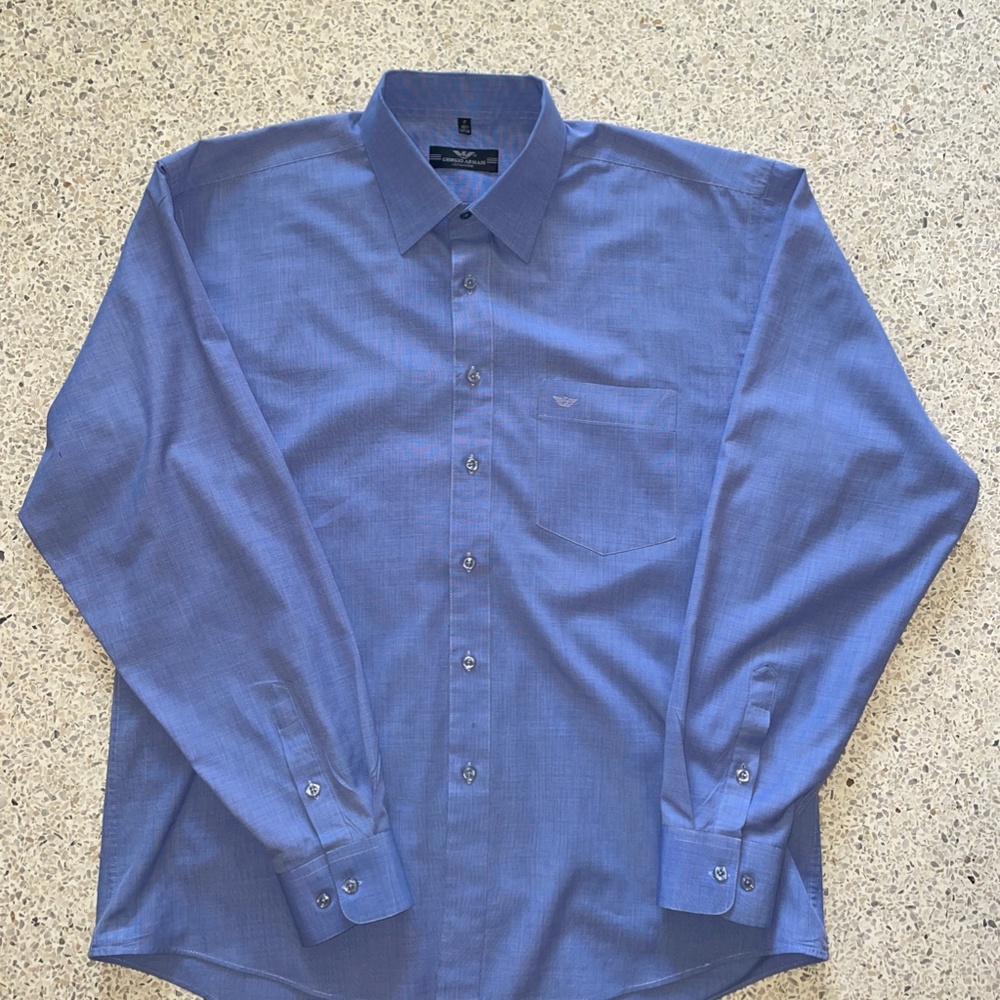 Giorgio Armani - Mens Dress Shirt - 17 x 33